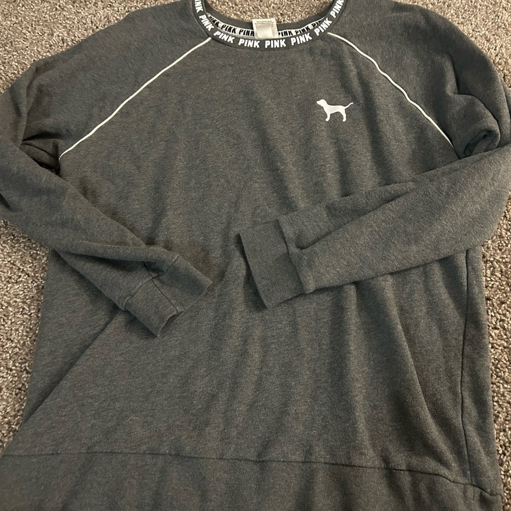 Victoria's Secret Dark Gray PINK Sweatshirt